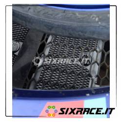 griglia protezione radiatore olio Suzuki GSX-R 1000 K3-K8 (color titanio)