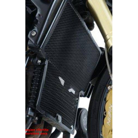 grille de protection de radiateur - Triumph Speed Triple 05 (titane)