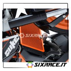 grille de protection de radiateur - KTM 390 Duke jusqu'à 16 / RC125 / 200/390 (orange)