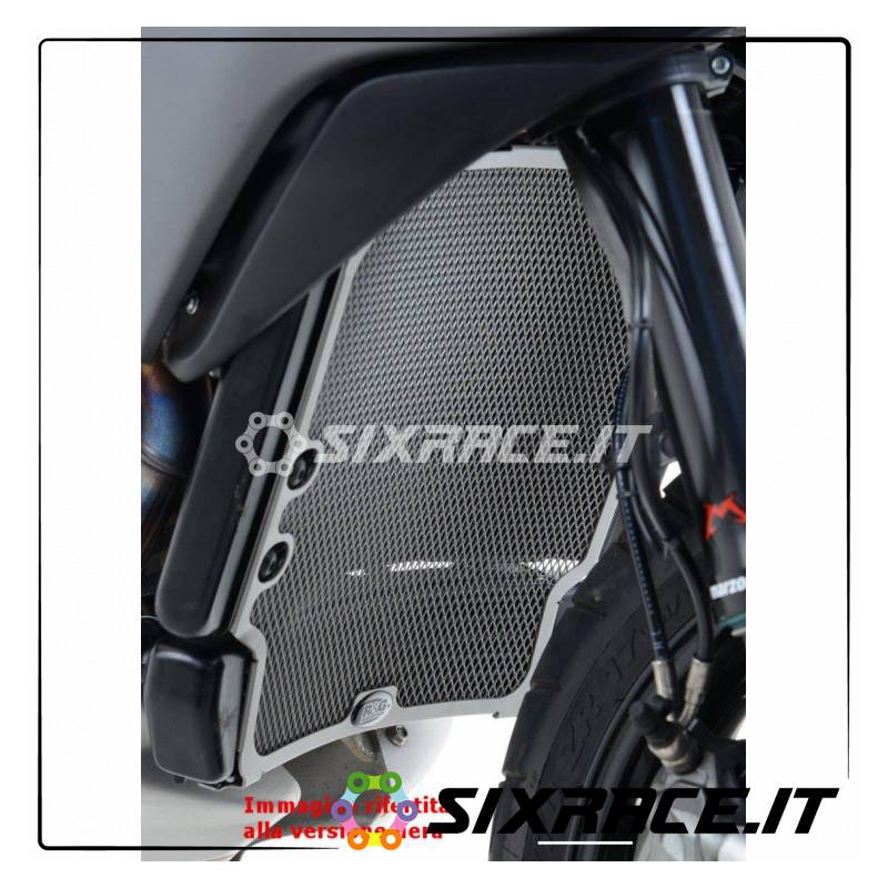 griglia protezione radiatore - MV Agusta Rivale 800 (titanio)