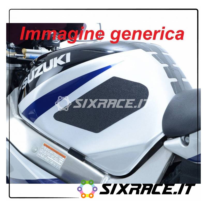 Kit 2pcs.office autocollants anti-dérapants APRILIA RSV1000 04/10 Tuono 06/10 - noir