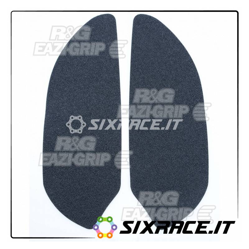 Kit 2pz.adesivi anti-scivolo serbatoio HONDA CBR600RR 07/12 - nero