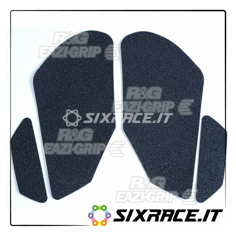 Kit 4pz.adesivi anti-scivolo serbatoio HONDA CBR1000RR 04/07- nero