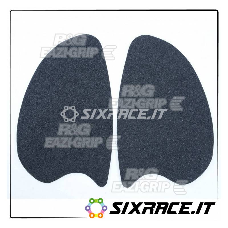 Kit de 2 autocollants de réservoir anti-dérapant HONDA CBR1100XX Blackbird 99/07 - noir