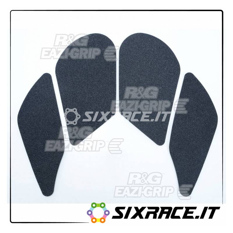 Kit 4pz.adesivi anti-scivolo serbatoio KAWASAKI NINJA 300 13/14 / Z300- nero