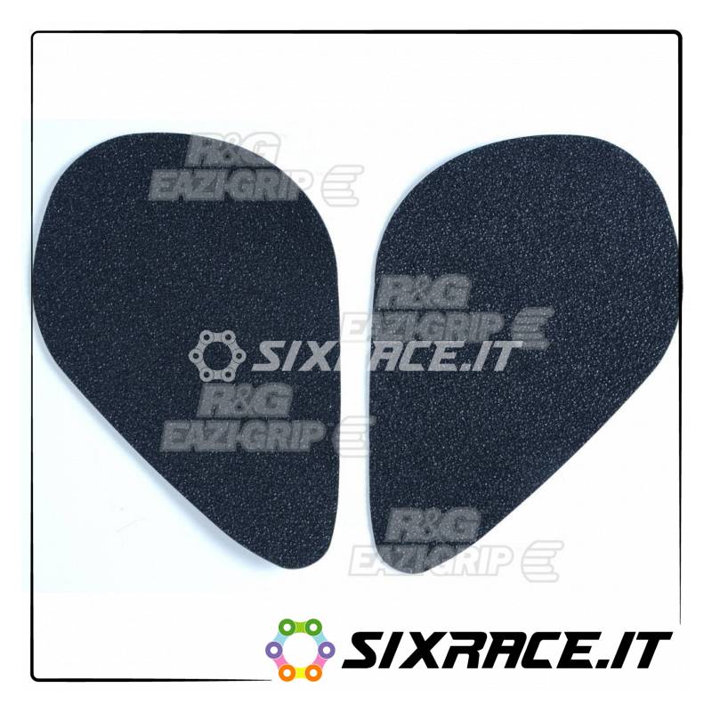 Kit 2pz.adesivi anti-scivolo serbatoio KAWASAKI ZX6R (636) 03/04 - nero