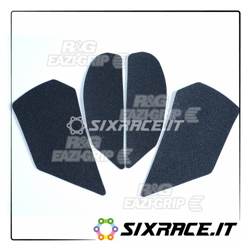 Kit 4pcs.KAWASAKI ZX10R 11/15 autocollants de réservoir antidérapants - noir