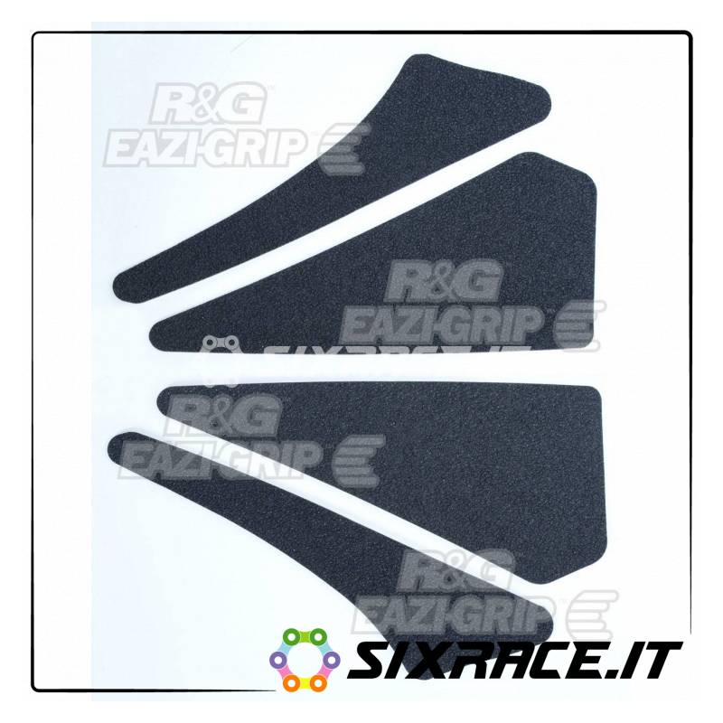 Kit 4pz.adesivi anti-scivolo serbatoio KAWASAKI Z800 13/14 - nero