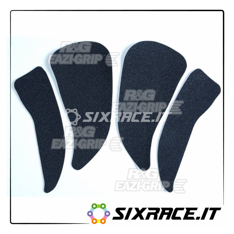 Kit 4pcs.KAWASAKI Z1000 10/13 autocollants de réservoir antidérapants - noir