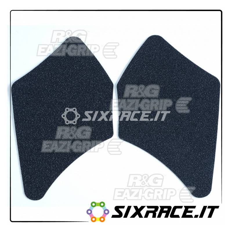 Kit 2pz.adesivi anti-scivolo serbatoio YAMAHA FZ6 Fazer 04/09 - nero