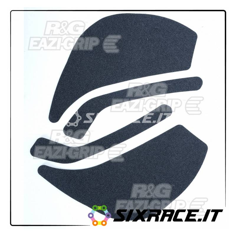Ensemble de 4 autocollants antidérapants YAMAHA FZ8 Fazer 10/14 - noir
