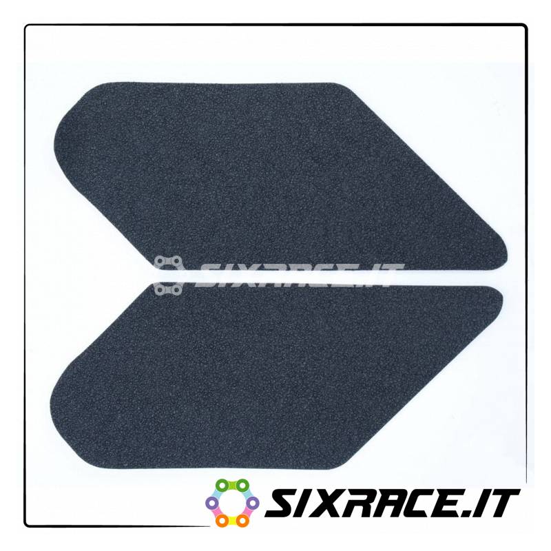 Kit 2pcs réservoir autocollant anti-dérapant type 26x11 cm de large. noir universel