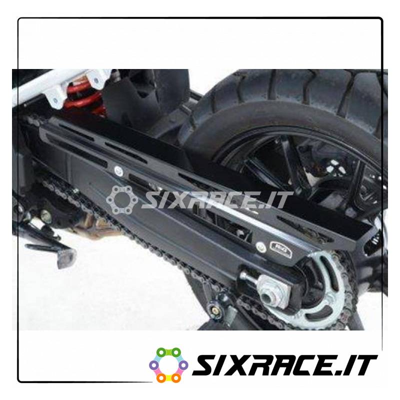 Garde-chaîne en aluminium Suzuki 1000 V-Strom 14 - couleur noire