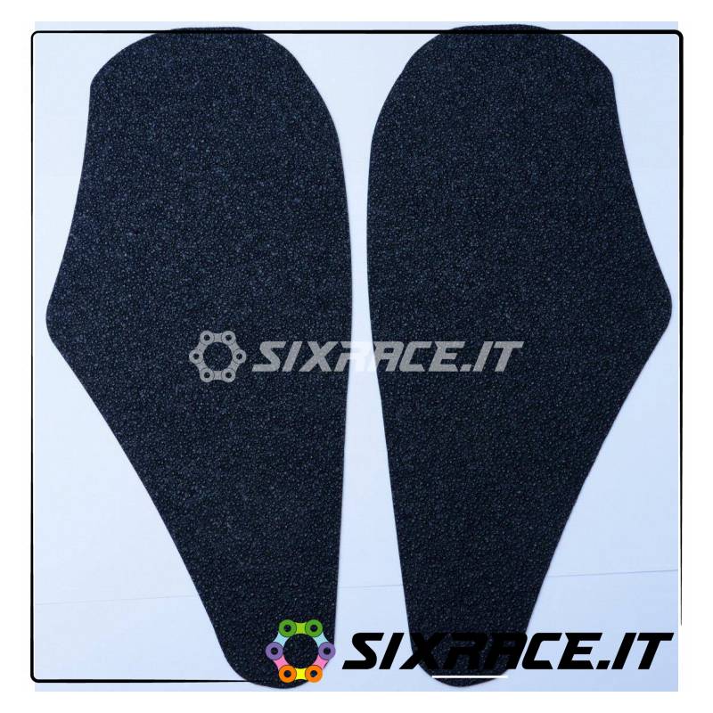 Kit 4pz.adesivi anti-scivolo serbatoio KAWASAKI Ninja 250 2008/ - nero