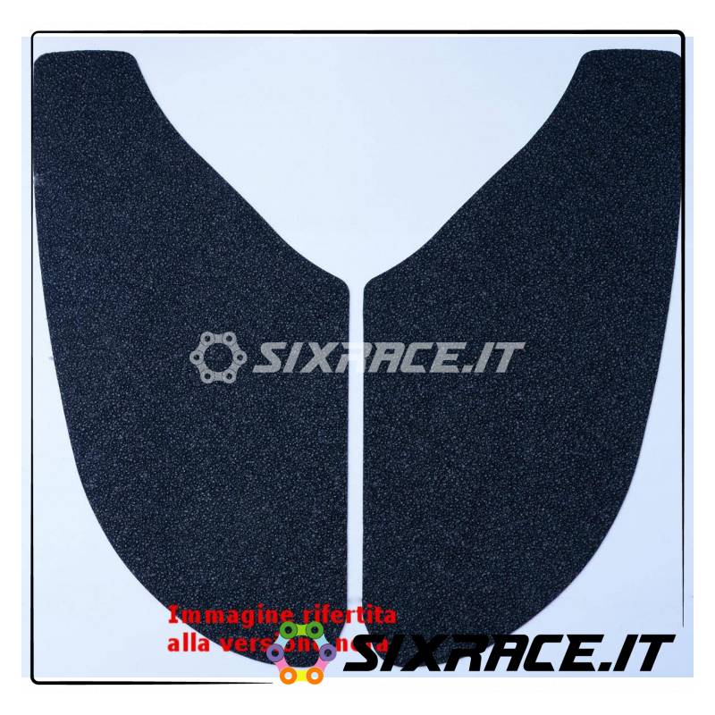 Kit 2pz.adesivi anti-scivolo serbatoio KAWASAKI ZX10R 2004/2005 - chiaro