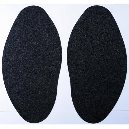 Kit 2pz.adesivi anti-scivolo serbatoio KAWASAKI ZX12R 2000/2006 - nero