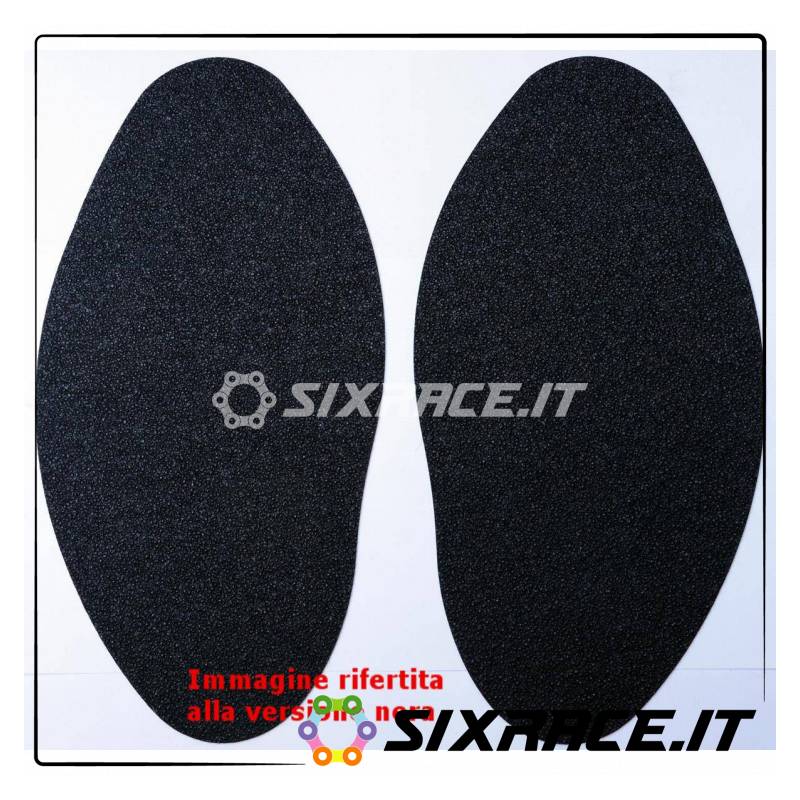 Kit 2pz.adesivi anti-scivolo serbatoio KAWASAKI ZX12R 2000/2006- chiaro