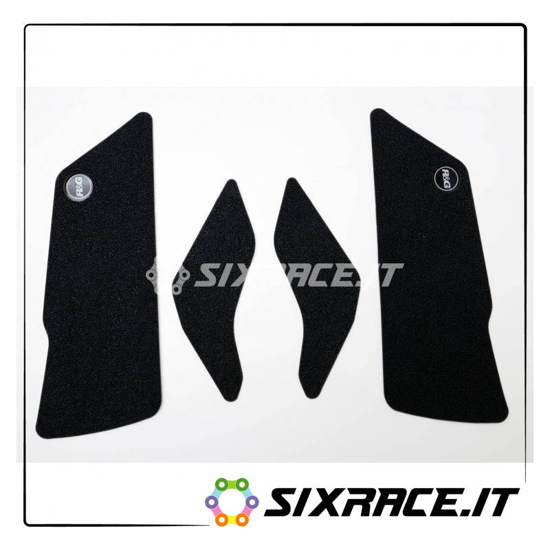 Kit 4pz.adesivi anti-scivolo serbatoio MV AGUSTA 800 DRAGSTER - nero