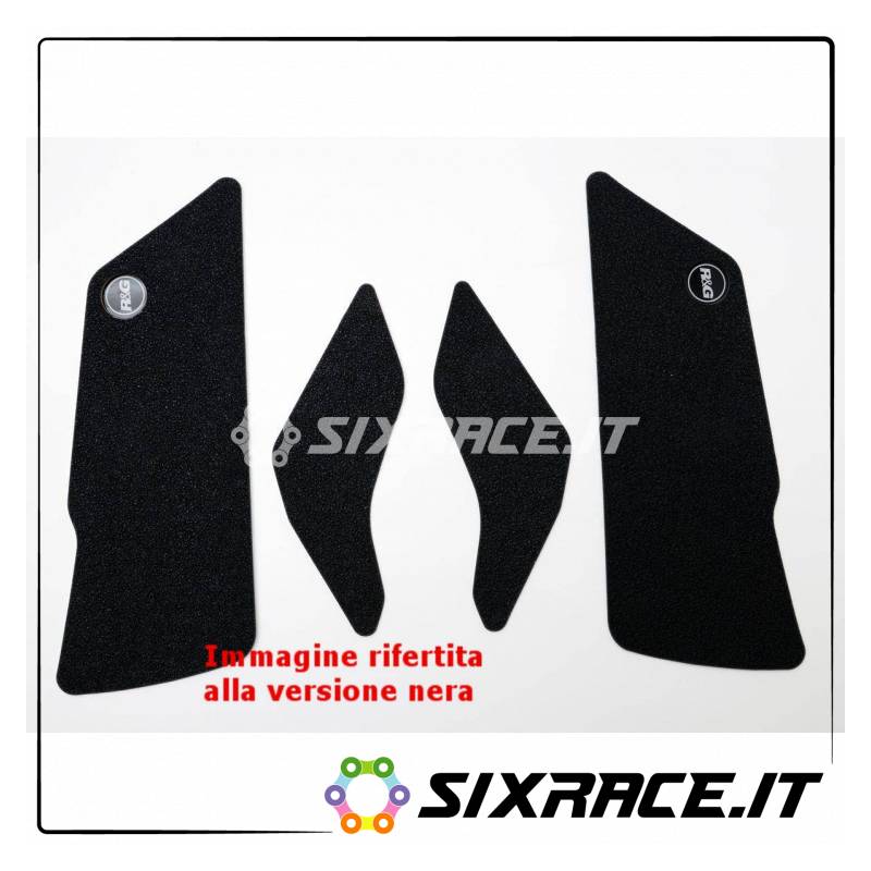 Kit 4pz.adesivi anti-scivolo serbatoio MV AGUSTA 800 DRAGSTER - chiaro