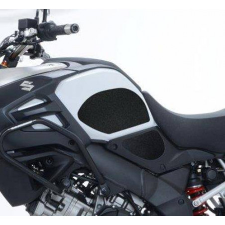 Kit 4pz.adesivi anti-scivolo serbatoio SUZUKI V-Strom 1000 2002/2014 - nero
