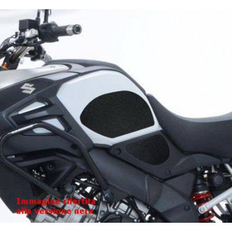 Kit 4pz.adesivi anti-scivolo serbatoio SUZUKI V-Strom 1000 2002/2014 - chiaro