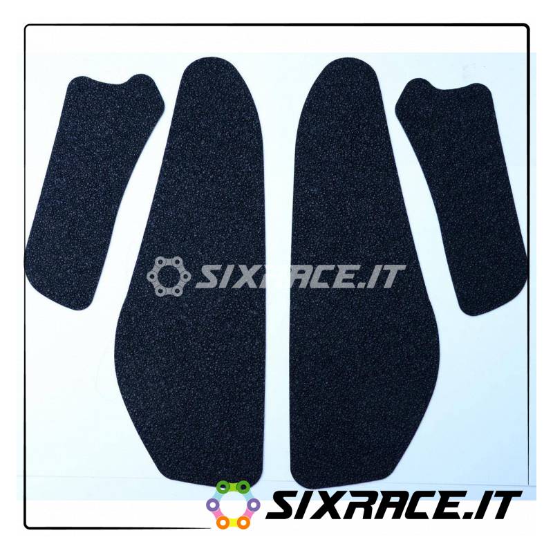 Kit autocollants antidérapants 4 pièces TRIUMPH Daytona 955i 2002/2006 - noir
