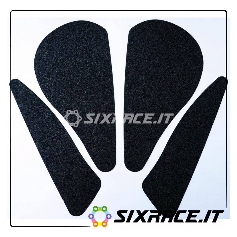 YAMAHA YZF-R1 2002/2003 kit adhésif de réservoir anti-dérapant 2002 - noir