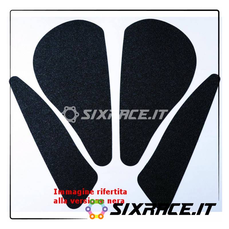 Kit 4pcs autocollants antidérapants YAMAHA YZF-R1 réservoir 2002/2003 - clair