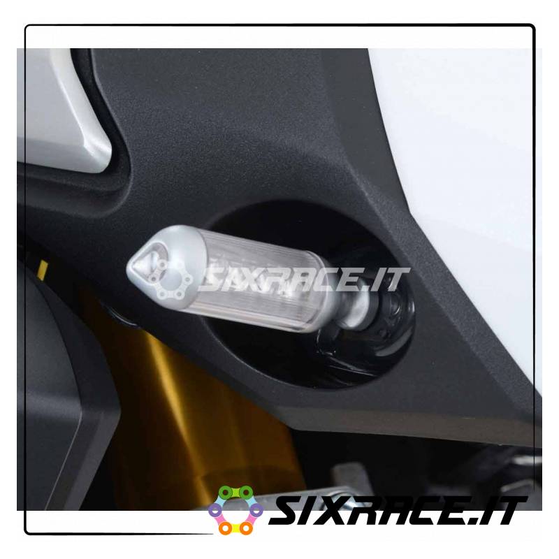 Adattatori per minifrecce anteriori per Suzuki 1000 V-Strom 14- uso con minifre