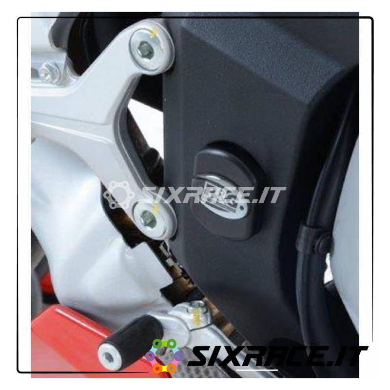 Inserto protezione telaio SX DX (set) montaggio forcellone MV Agusta F4 1000R