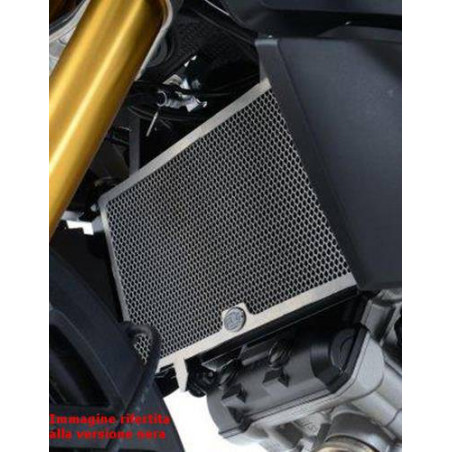 griglia protezione radiatore - Suzuki 1000 V-Strom 14- (titanio)