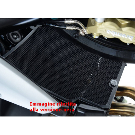 griglia protezione radiatore - MV Agusta Dragster 800 (titanio)