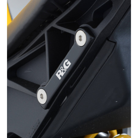 Placchette copri fori poggiapiedi posteriori (lato SX) Buell EBR1190RX