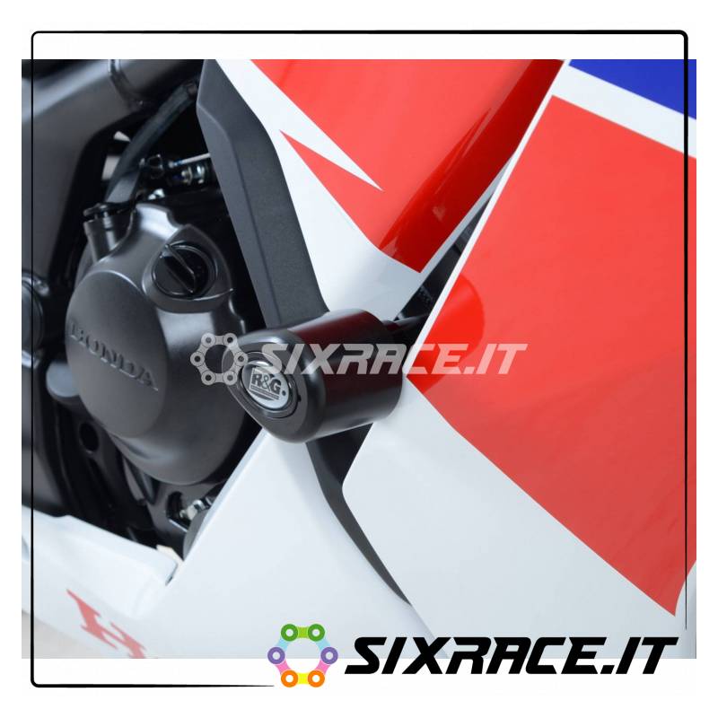 Tampons / protecteurs de cadre Cadre de curseurs non coupés de type Aero - Honda CBR300R