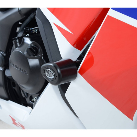 Tamponi / protezioni telaio tipo Aero no-cut sliders telaio - Honda CBR300R