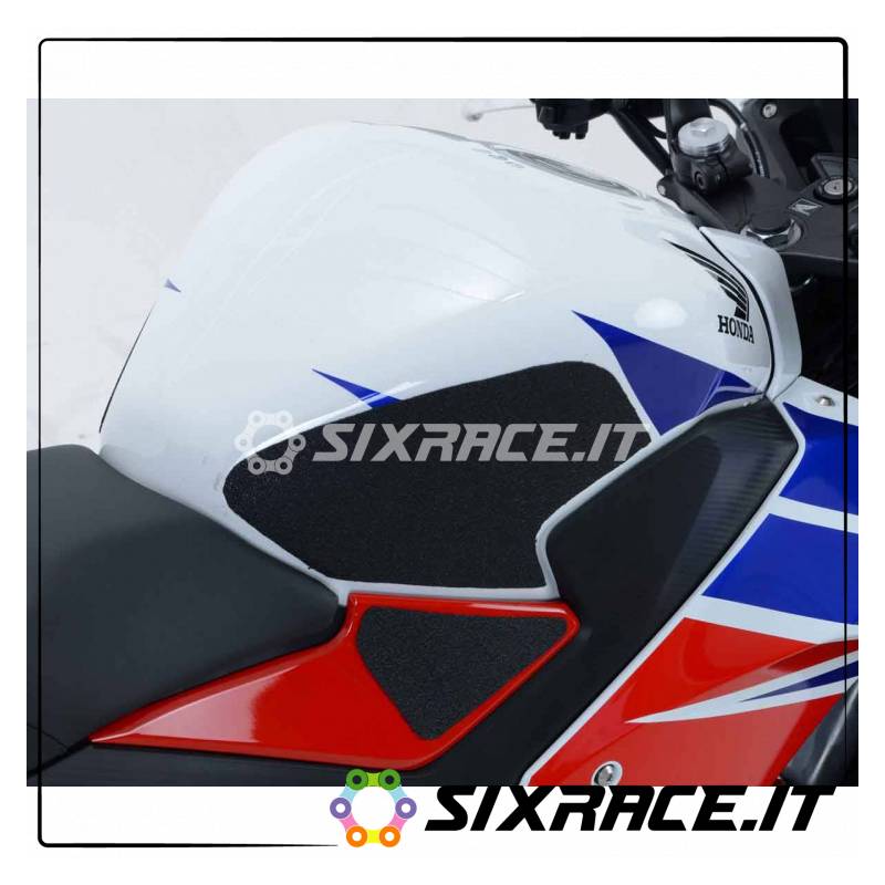 HONDA CBR300R kit de réservoir autocollants antidérapants 4 pièces - noir