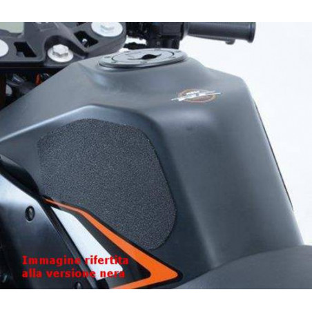 Kit 2pz.adesivi anti-scivolo serbatoio KTM RC125/200/390 - chiaro
