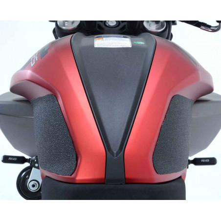 Kit 2pz.adesivi anti-scivolo serbatoio YAMAHA MT-125 - nero
