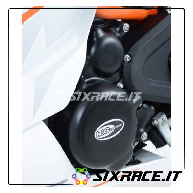 kit 2 pezzi (ECC0183BK -ECC0115BK) - protezione motore KTM RC125/200 / 125 DUKE