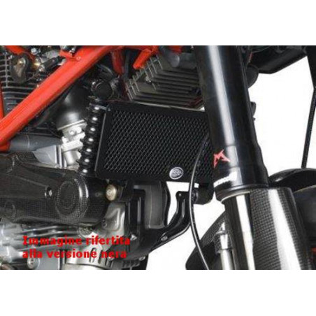 griglia protezione radiatore olio Ducati Hypermotard 1100 EVO and EVO SP (not st