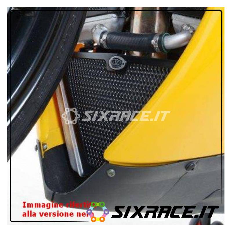 griglia protezione radiatore olio Buell EBR1190RX / SX (colore titanio)