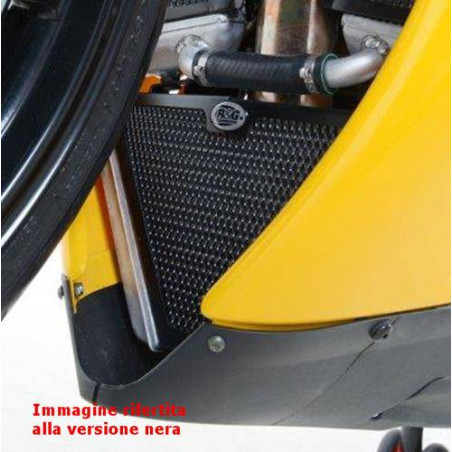 grille de protection du refroidisseur d'huile Buell EBR1190RX / SX (couleur titane)
