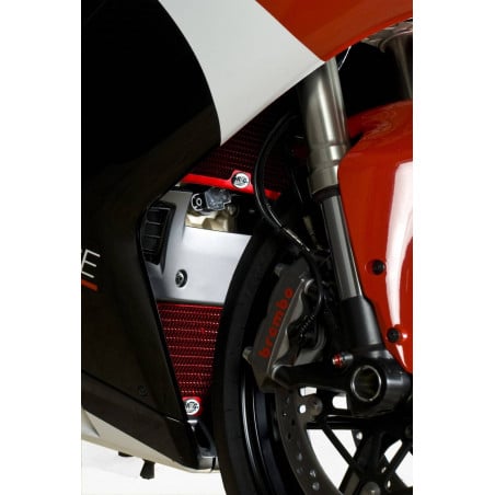 griglia protezione radiatore (CP) - Ducati 848 / 1098 / 1198 (colore rosso)