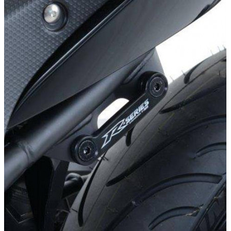 Plaques de protection pour repose-pieds arrière (côté gauche) Yamaha YZF-R25 / R3