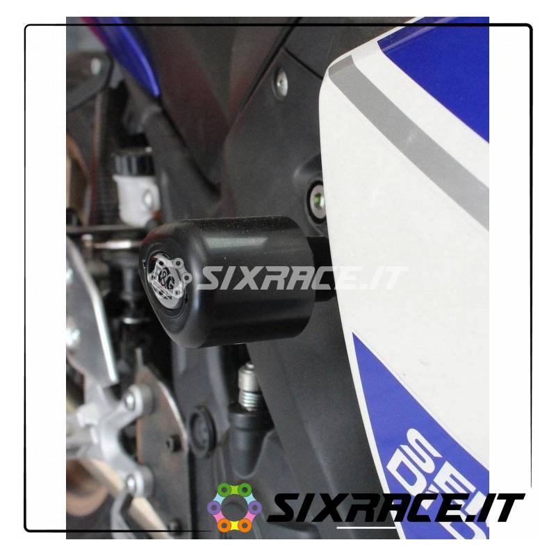 Tamponi / protezioni telaio tipo Aero no-cut sliders telaio - Yamaha YZF-R25 / Y