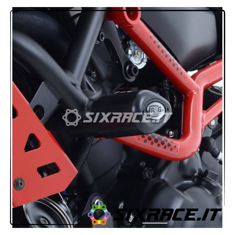 Tampons / protections de cadre de type Aero - Yamaha MT-07 MOTOCAGE