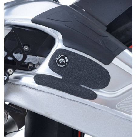 kit 2pz.adesivi anti-scivolo paratacco BMW S1000R / S1000RR 10-15 / HP4 nero (
