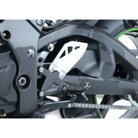 Kit de 4 protège-talons adhésifs antidérapants Kawasaki ZX10-R 11-16 noir