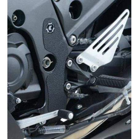 kit 2pz.adesivi anti-scivolo paratacco Kawasaki ZZR1400 (ZX-14) 12- nero (solo