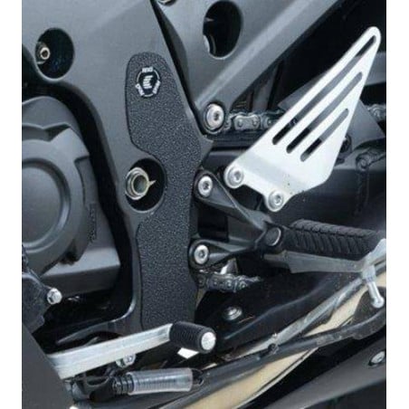 Kit de 2 protège-talons adhésifs antidérapants Kawasaki ZZR1400 (ZX-14) 12- noir (seulement